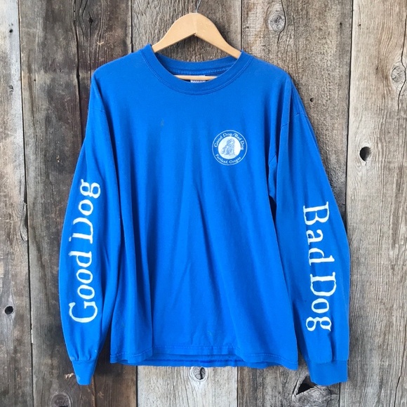 Vintage Other - VTG Good Dog / Bad Dog Sausages Portland Oregon Long Sleeve T-Shirt, L